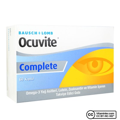 Ocuvite Complete Bausch & Lomb 60 капсул