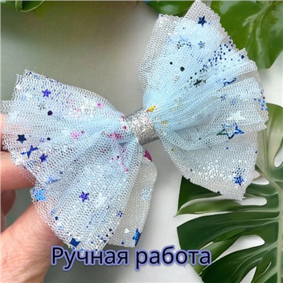 Заколка для волос "Уточка" с бантом УТ17 тип 2