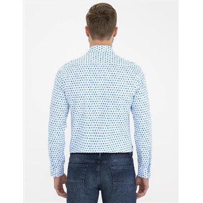Saks Slim Fit рубашка с длинным рукавом