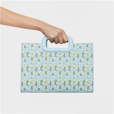Bolso shopper Manifesto - azul claro