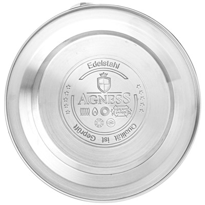 ЧАЙНИК AGNESS СО СВИСТКОМ 2,5 Л,НЖС ИНДУКЦИОННОЕ КАПСУЛЬНОЕ ДНО (КОР=6ШТ)