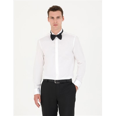 Рубашка для смокинга с белым Slim Fit