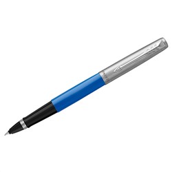 Ручка-роллер Parker "Jotter Originals Blue Chrome СT" черная, 0,8мм, подарочная упаковка