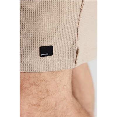 CAMEL REGUAL/NORMAL CUT TEXTURER TAGINGED TAGE COLLAR SET SET TMNSS23EM00003