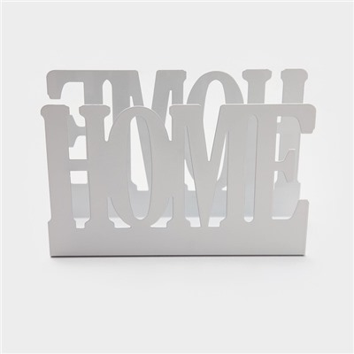 Салфетница Доляна Home,15×4×10 см, белая