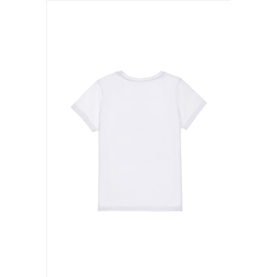 Girl White Basic T -Fish Surprise Discount в корзине