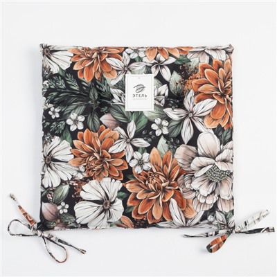 Подушка на стул "Этель" Meadow flower 42х42 см, 100% хл, саржа 190 г/м2