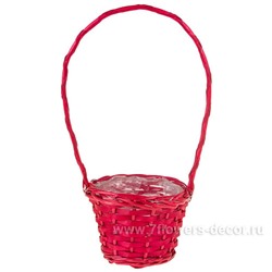 Корзина плетеная (ива), D17хН13/36 см