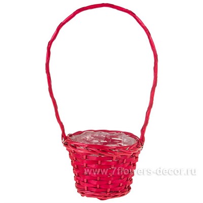 Корзина плетеная (ива), D17хН13/36 см