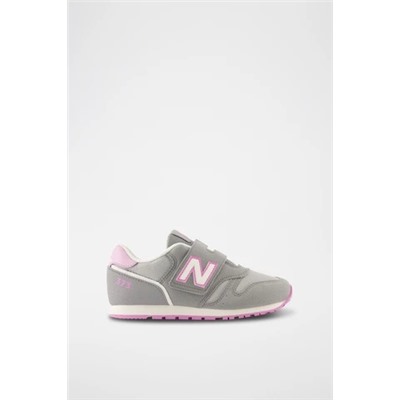 Zapatillas 373 - Gris y rosa