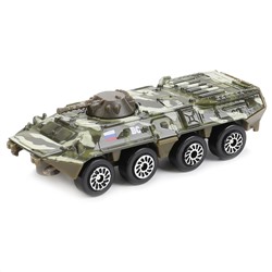 Машина игрушечная Технопарк "Военные модели", металл., масштаб 1:72, ассорти, в яйце