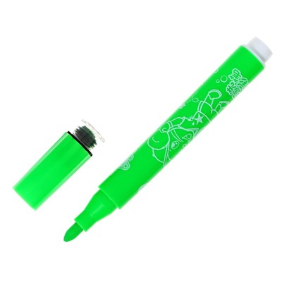 Фломастеры 12 цветов, Calligrata, кистевидный наконечник, с печатью