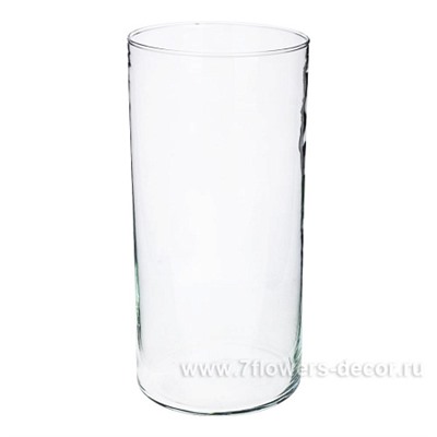 Ваза "Ротонда-1" (стекло), D13.5xH29.5см