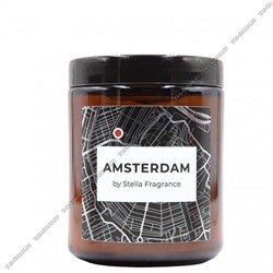 Свеча аромат (стеклянная баночка) 250мл "SF/Amsterdam" (12)