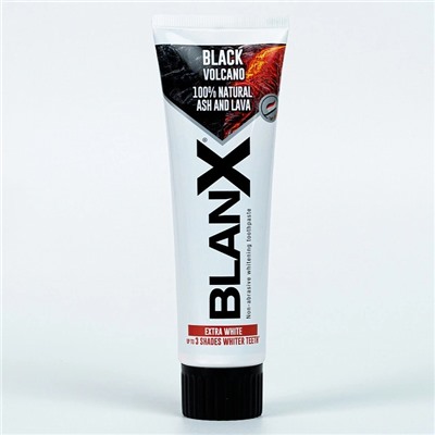 Зубная паста Blanx Black Volcano, 75 мл