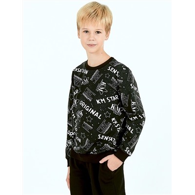 Свитшот детский KETMIN GLAMOROUS цв.Чёрный