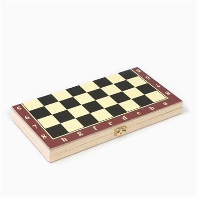 Шахматы, шашки, нарды, настольные игры, набор 3 в 1, 29 х 29 см