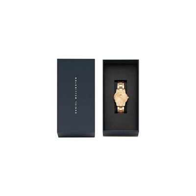 Reloj de acero Iconic Link Unitone - 28 mm - Dorado
