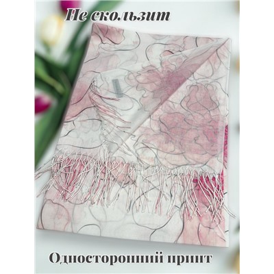 Палантин из хлопка и бамбука премиум Арт 2456/2