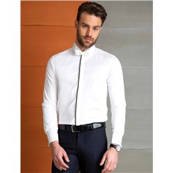 Рубашка для смокинга с белым Slim Fit