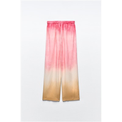 PANTALÓN ANCHO TIE DYE CON LINO