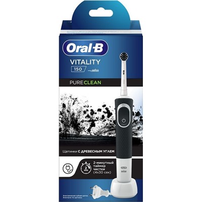 Электрическая зубная щетка Oral-B Vitality 150 Pure Clean Black