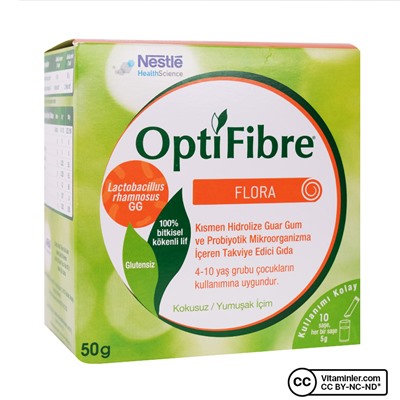 Nestle OptiFibre Flora 5 гр x 10 пакетиков