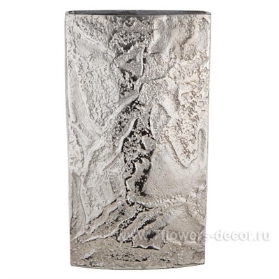 Ваза "Silver" (металл), 20x10,5xH36 см