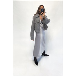 BOUCLÉ CROPPED JACKET