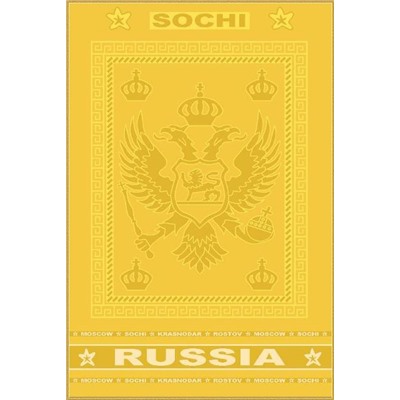 Полотенце Карвен Пляж 100*170 1шт. велюр-махра  Н 947 (Акция)