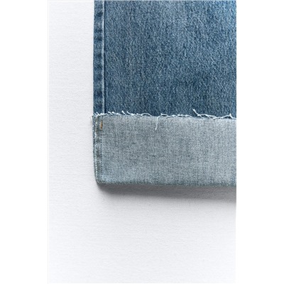 JEANS Z1975 RECTOS TIRO ALTO VUELTA BAJO