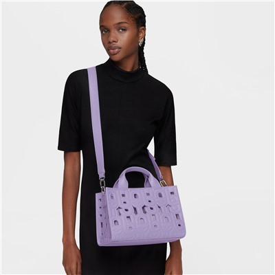 Bolso shopper Manifesto Cut - lila oscuro