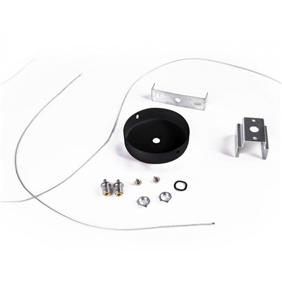 Нарушена упаковка!   Комплект подвесной для однофазного трека 1м. Ambrella light Track System  BK GL7033