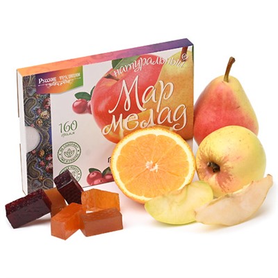 Натуральный мармелад Ассорти, 160г