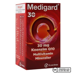 Eczacıbaşı Medigard Витаминно-минеральный комплекс CoQ10 30 таблеток