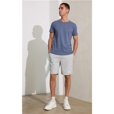 Шорты P411-0984 grey melange