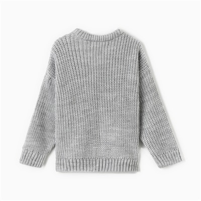 Джемпер детский KAFTAN, р.32 (110-116 см) светло-серый