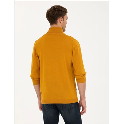 Safran Slim Fit Fisherman Shece Sheam Смешанный базовый вязаный свитер