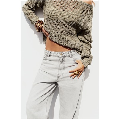 JEANS Z1975 WIDE LEG TIRO ALTO VUELTA BAJO