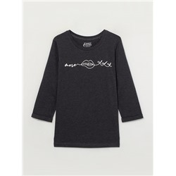 FWSW 60098-12 Джемпер женский, темно-серый меланж