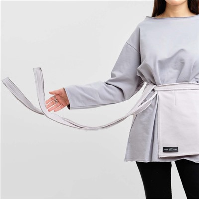 Юбка-баска женская MIST, размер L-XL, цвет серый