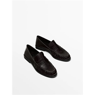 MOCASÍN ANTIFAZ FRUNCIDO