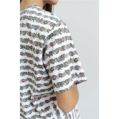 MELADO ФУТБОЛКА ЖЕНСКАЯ LINEN 3314W-20246.1F-096