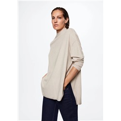 Jersey fino cuello perkins -  Mujer | MANGO OUTLET España