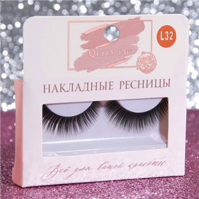 Ресницы накладные «Нежность во взгляде», 13 мм, без клея, цвет чёрный