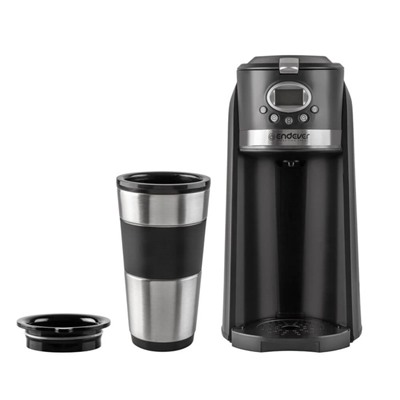 Кофеварка Endever Costa-1043, капельная, 800 Вт, 0.42 л, тёмно-серая