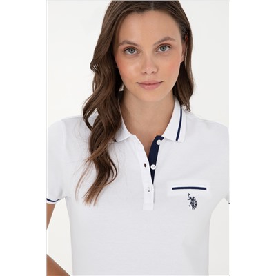 Женщина белая T -Fish Surprise Discount в корзине