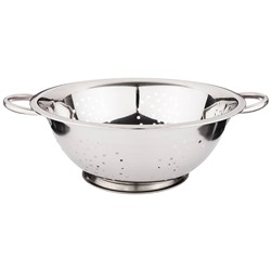 ДУРШЛАГ AGNESS НА НОЖКЕ С РУЧКАМИ, 28 СМ. БЕЗ УПАКОВКИ (КОР=24ШТ.)