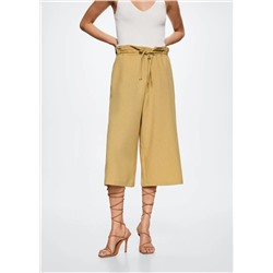 Pantalón culotte fluido -  Mujer | MANGO OUTLET España