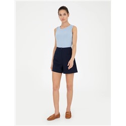 Синий бывший Slim Fit T -For
